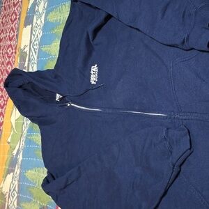 United States Postal Service zippered hooded sweatshirt jacket..sz 3XL